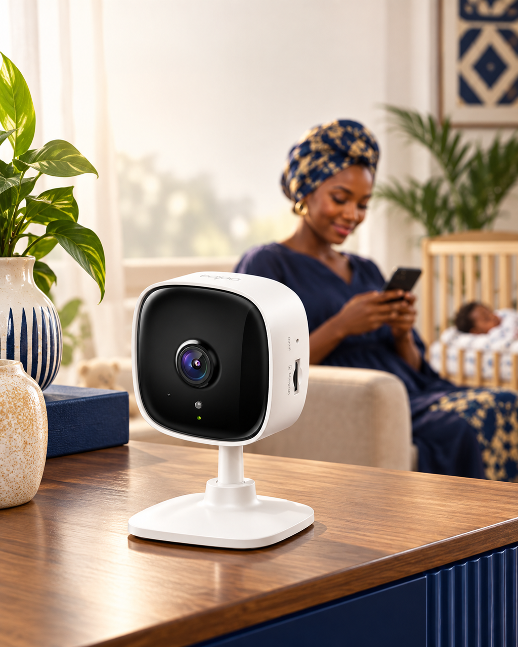 Sécurité familiale avec la caméra Tapo C100